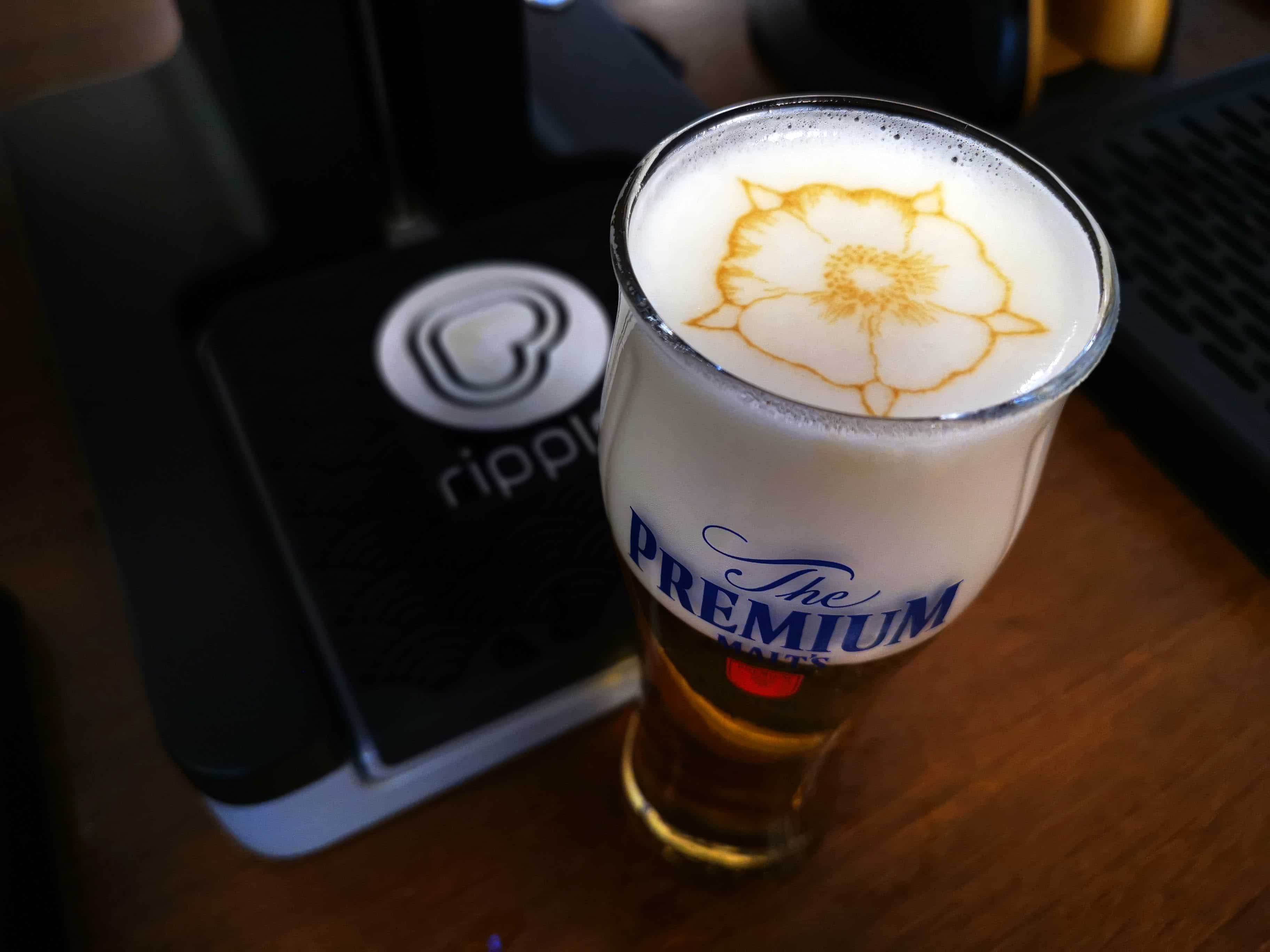 Ripples Partners with Japanese Beer Brand Suntory