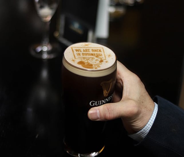 Den anden dag Arab forbrug Fadó Launches Interactive St. Patrick's Day Campaign - Drink Ripples